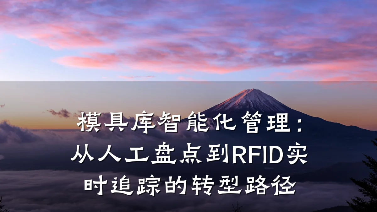 模具库智能化管理:从人工盘点到RFID实时追踪的转型路径
