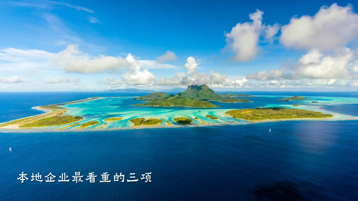 本地企业最看重的三项