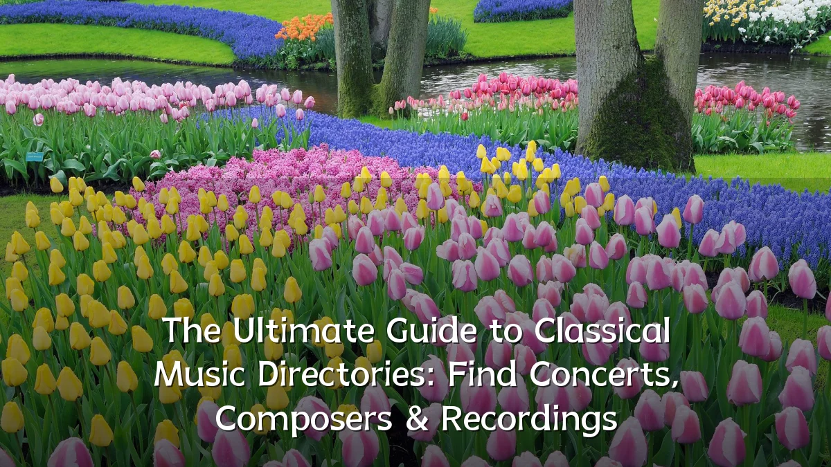 The Ultimate Guide to Classical Music Directories: Find Concerts, Composers & Recordings