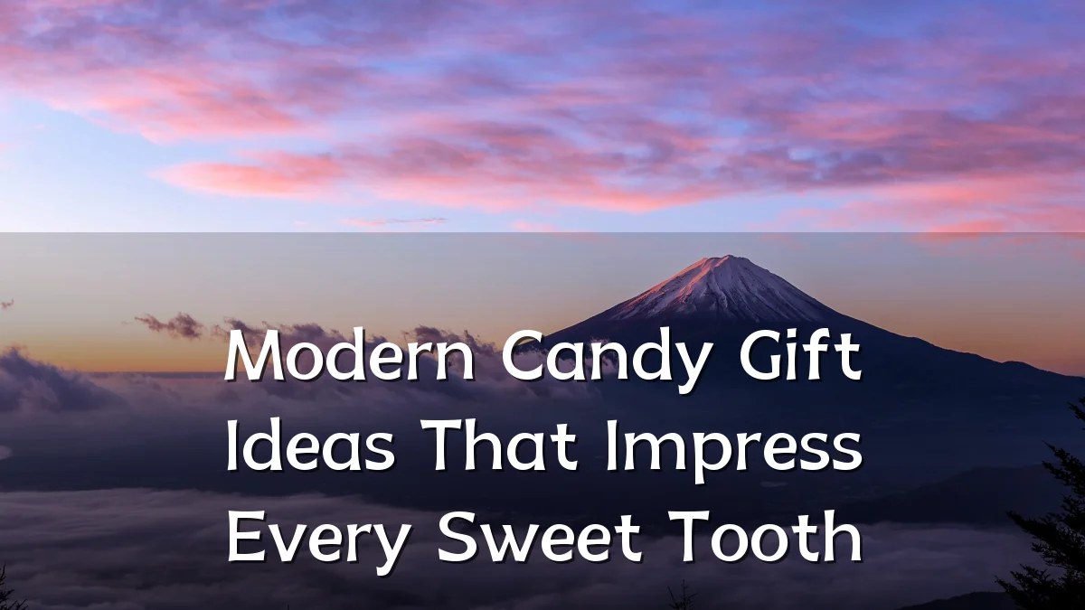 Modern Candy Gift Ideas That Impress Every Sweet Tooth