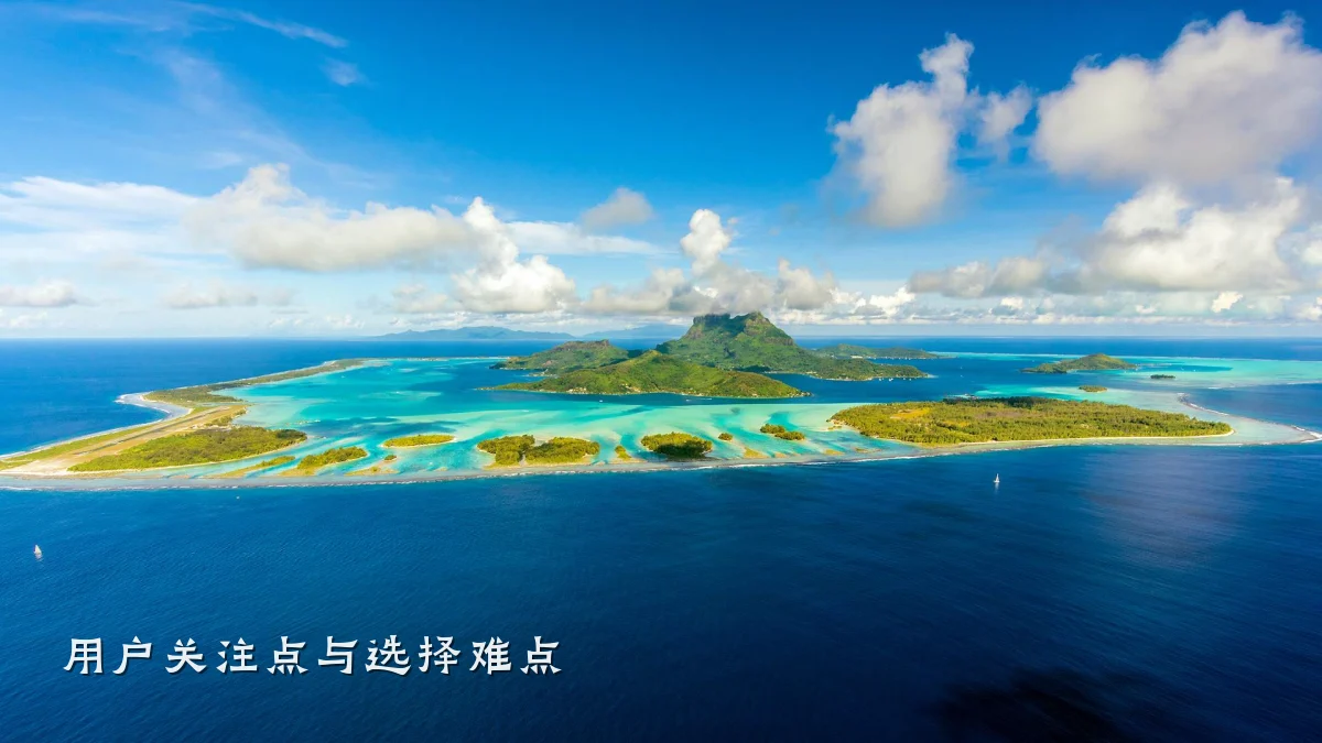 用户关注点与选择难点