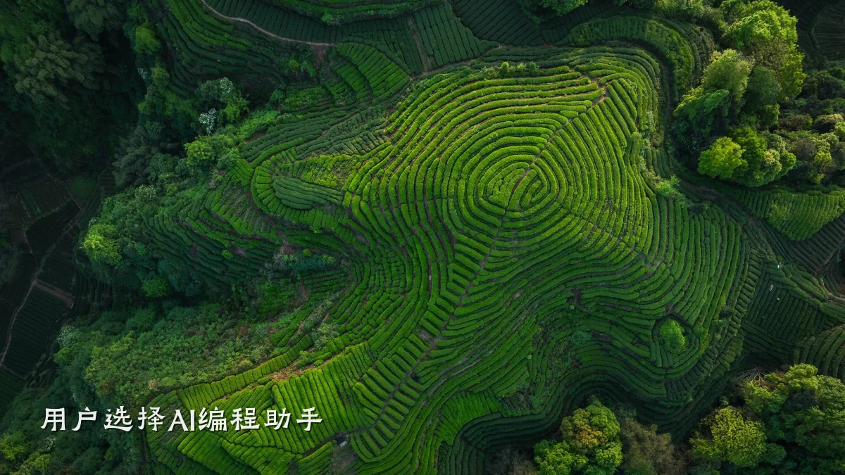 用户选择AI编程助手